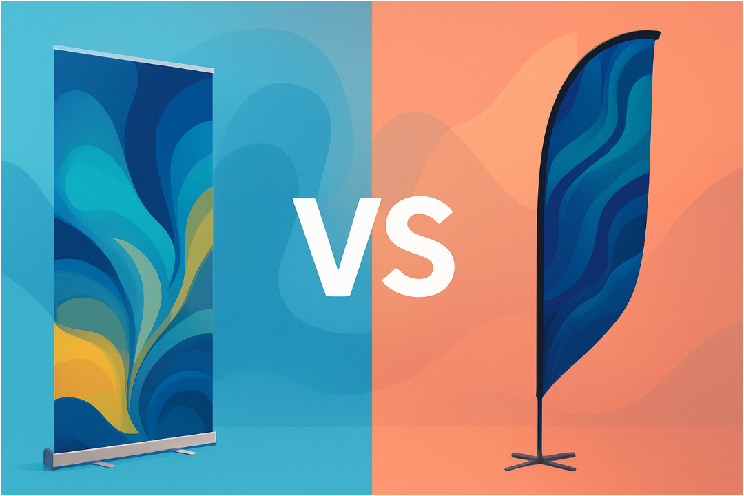 Roller Banners vs Feather Flags: Which Works Best?