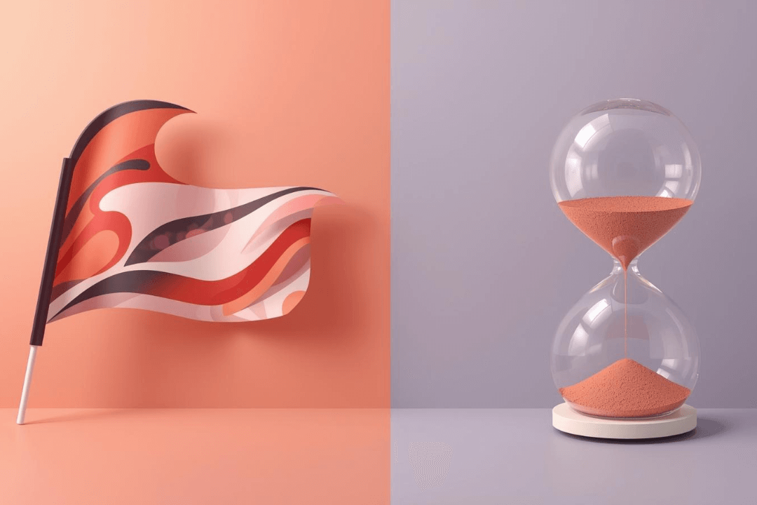 Last minute retail activation requiring fast promotion flags.