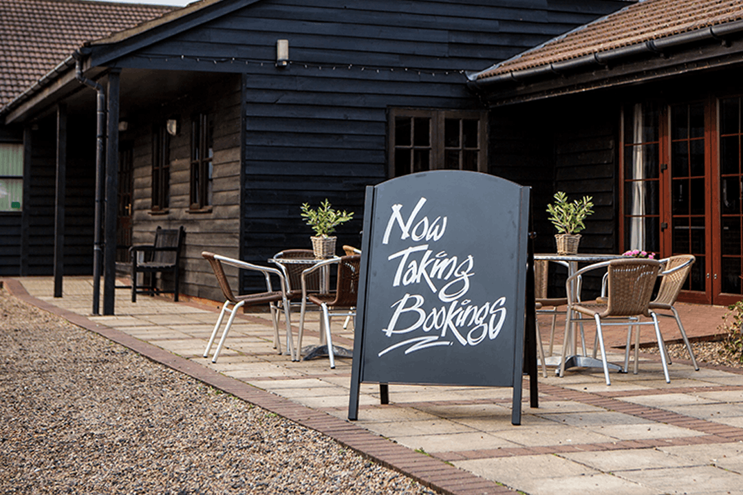 Premier A-Board outside cafe