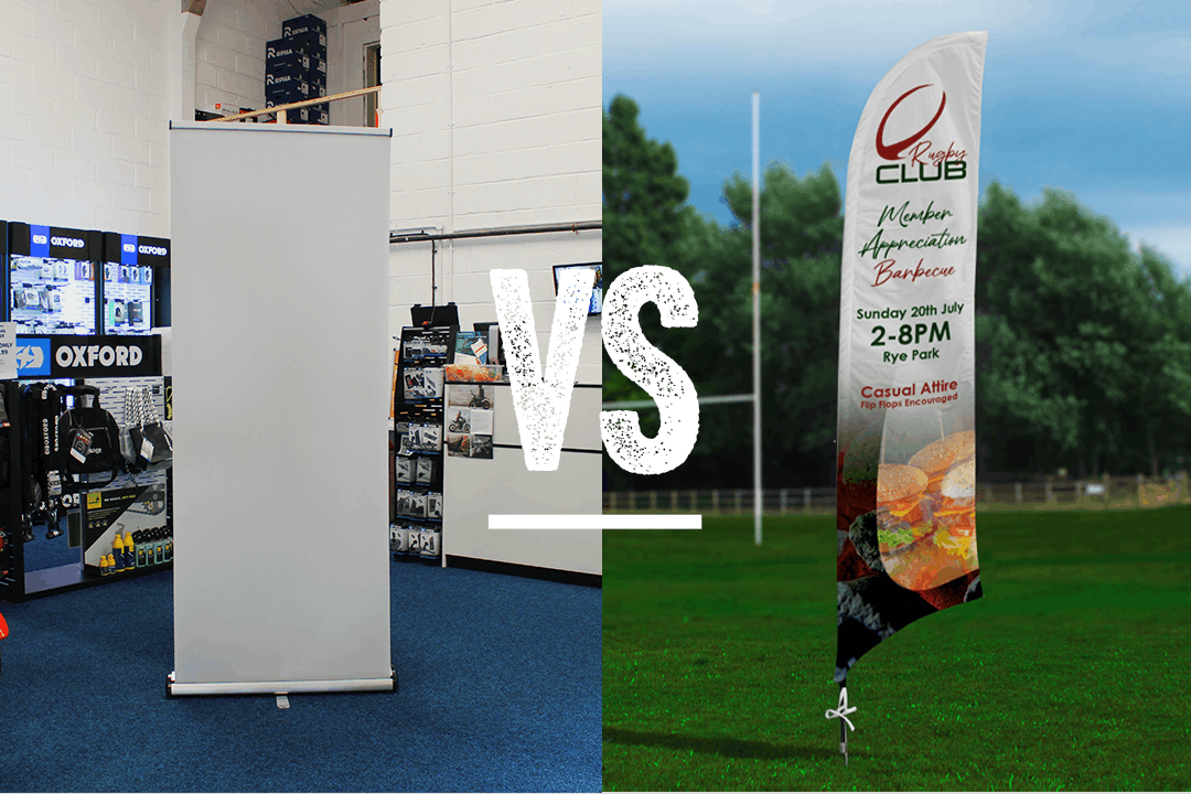 Roller Banners vs Feather Flags: Which Works Best?