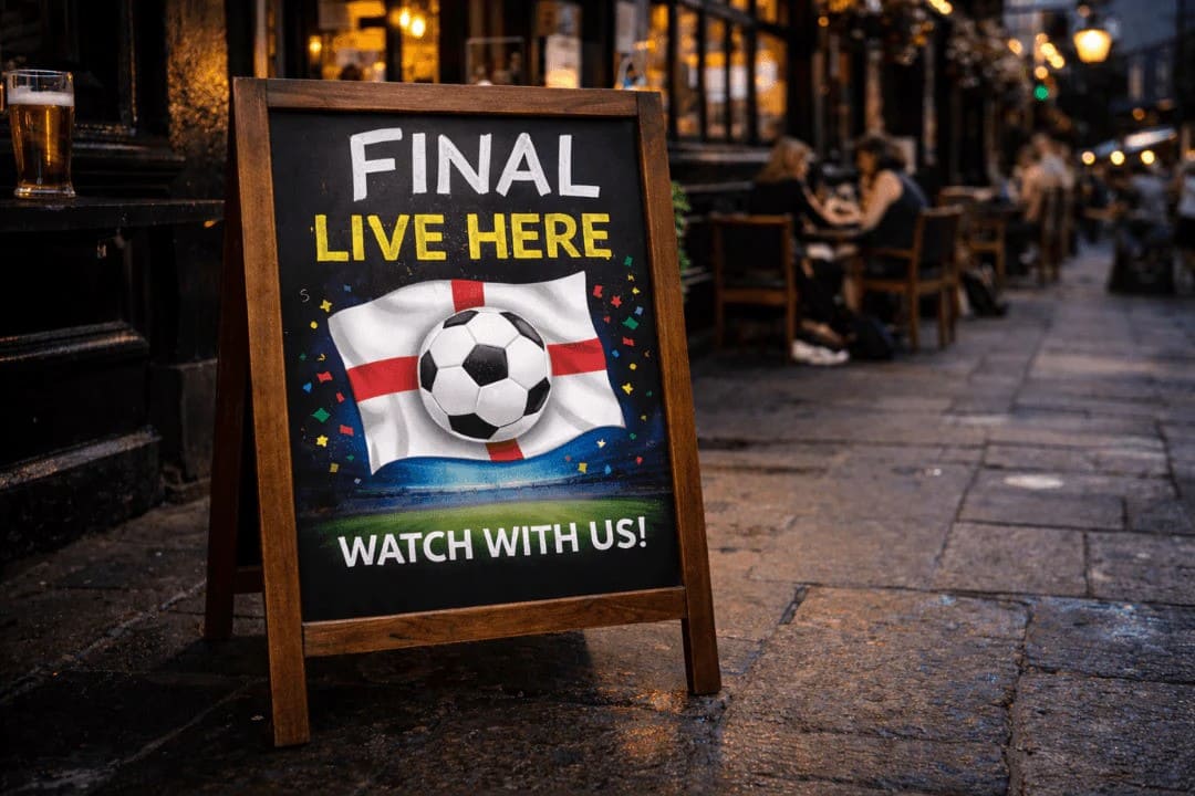Capture Match-Day Hospitality Footfall with Commercial Signage