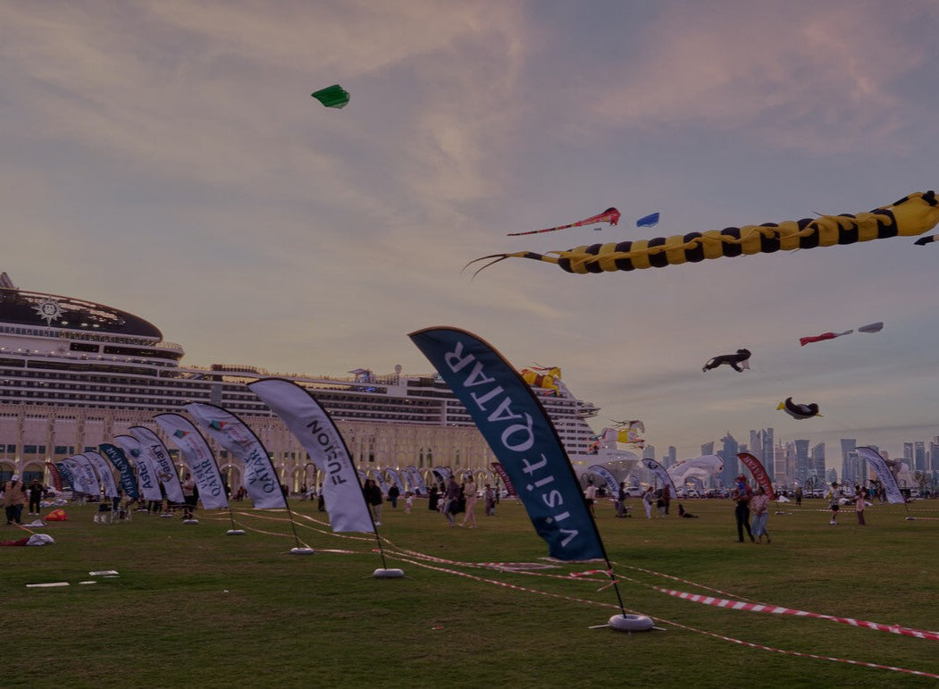 How to Use Flying Banners for Maximum Impact at Events and Festivals ...