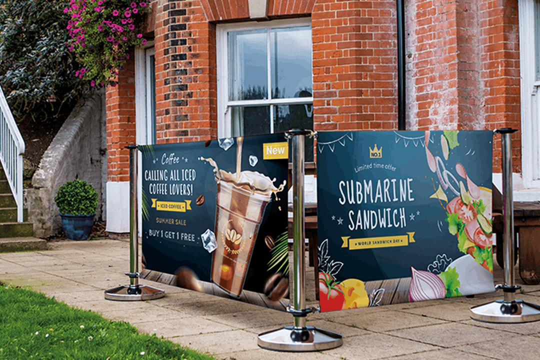 Keeping Your Cafe Barriers in Top Condition Year-Round - Signwaves