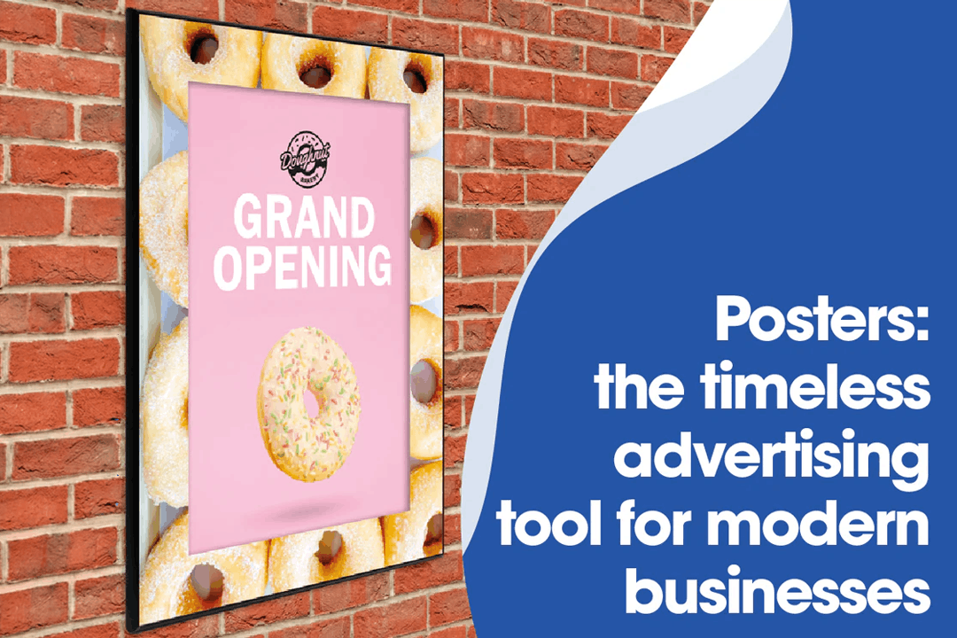 Posters: the timeless advertising tool for modern businesses - Signwaves