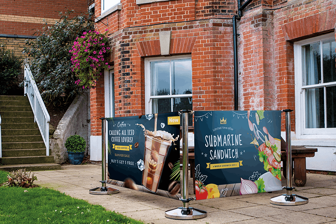 What Branded Café Barriers Do for Your Business - Signwaves