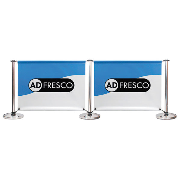 Adfresco® Café Barrier - Kit 2 - Two Sections