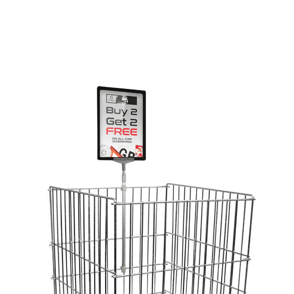 Basket Showcard Holders