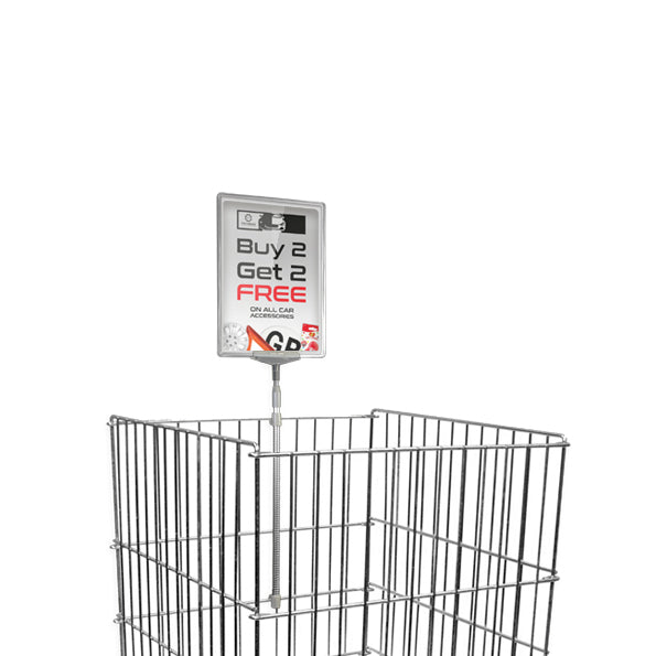 Basket Showcard Holders