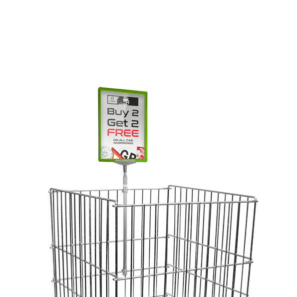 Basket Showcard Holders