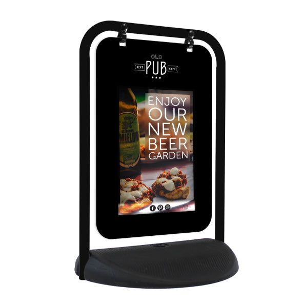 Eco Swinger Black Frame Black Poster Printed Poster Pocket Beer Garden