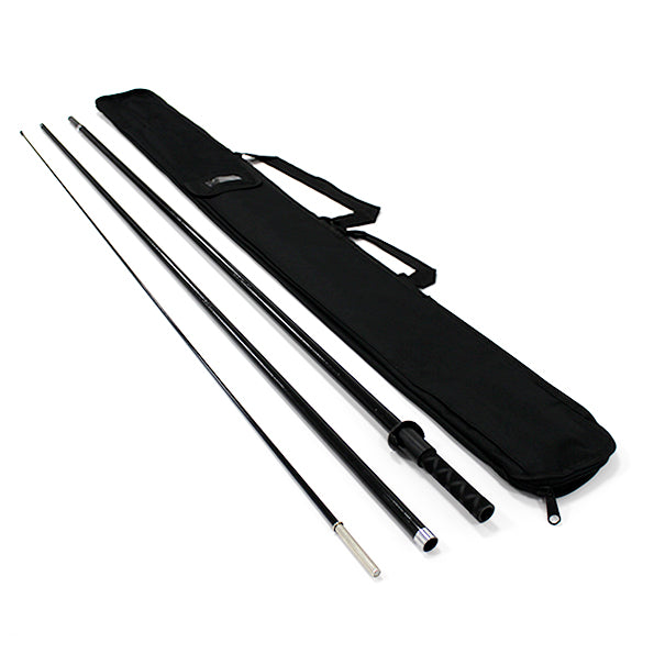 Flying banner pole set & bag to fit Medium Feather flag.