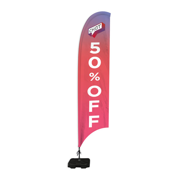 Feather Flying Banner