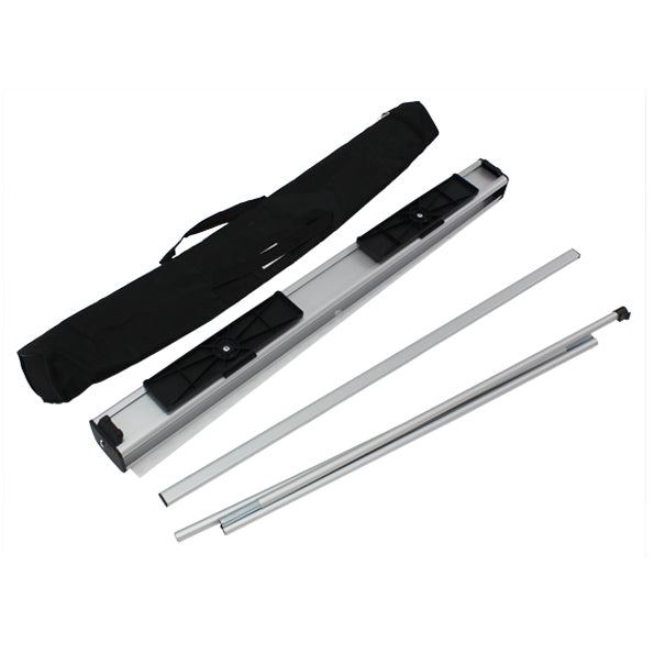 Graphia roller banner hardware.