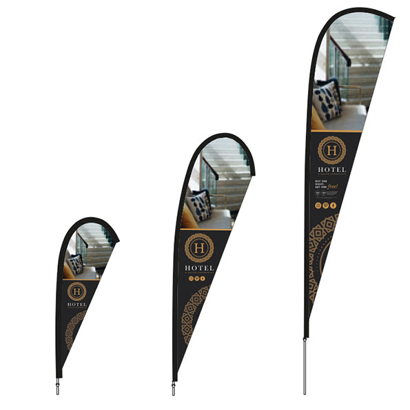 Teardrop Flying Banner