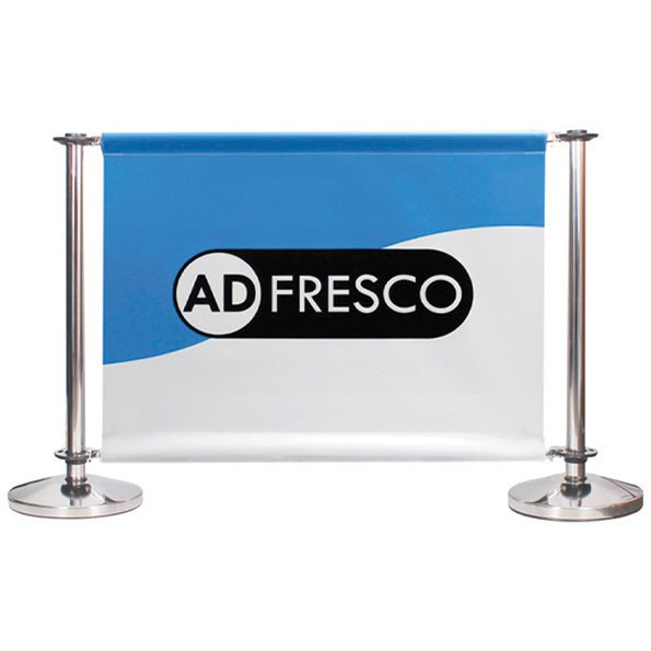 Adfresco® Café Barrier - Kit 1 - One Section - Signwaves