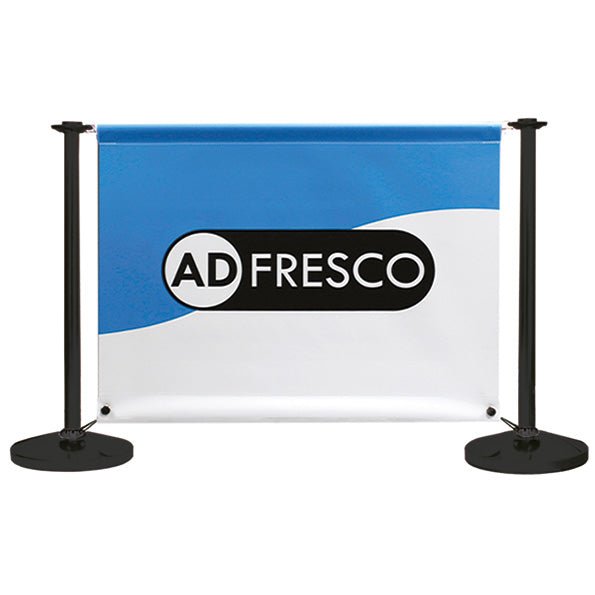 Adfresco® Café Barrier - Kit 1 - One Section - Signwaves