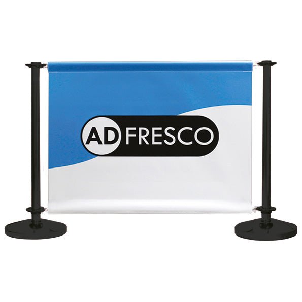 Adfresco® Café Barrier - Kit 1 - One Section - Signwaves