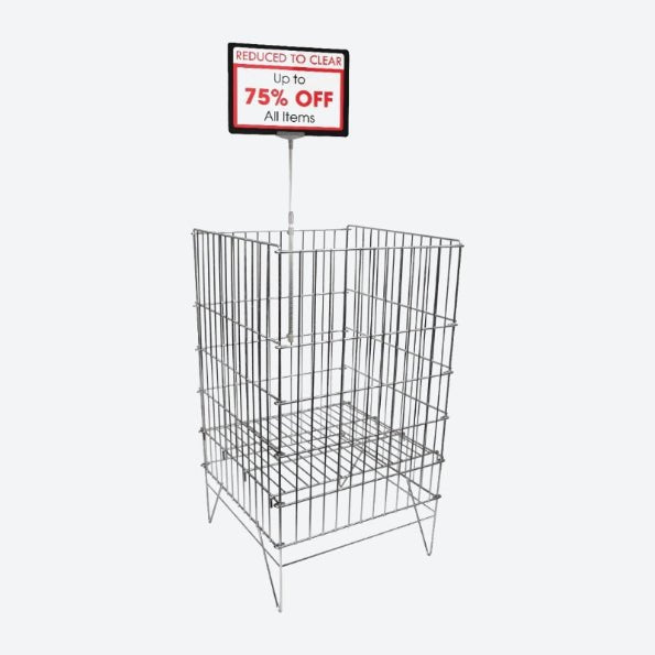 Basket Showcard Holder Poles (Packs of 10) - Signwaves