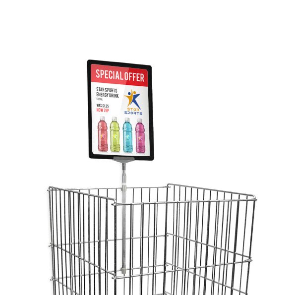 Basket Showcard Holders - Signwaves