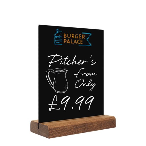 Counter/Table Top Chalkboards - Signwaves