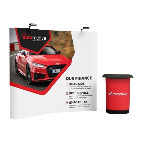 Curved Pop-Up - Signwaves