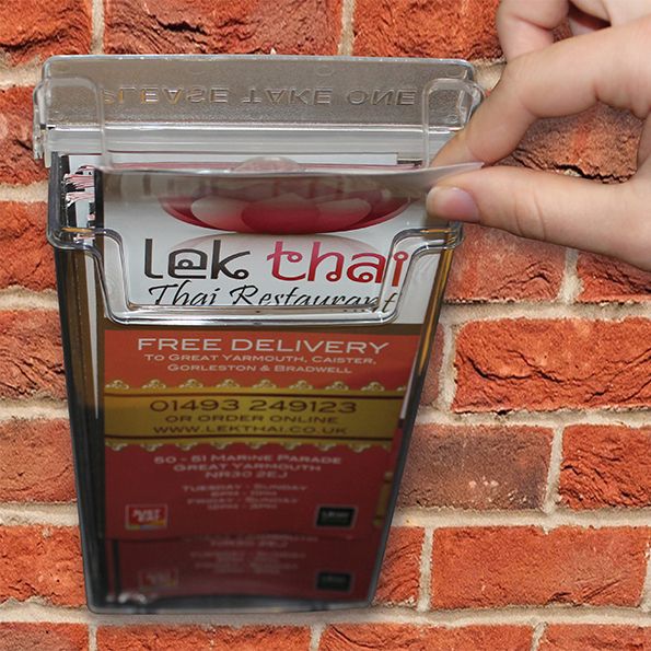 Exterior Leaflet Holders