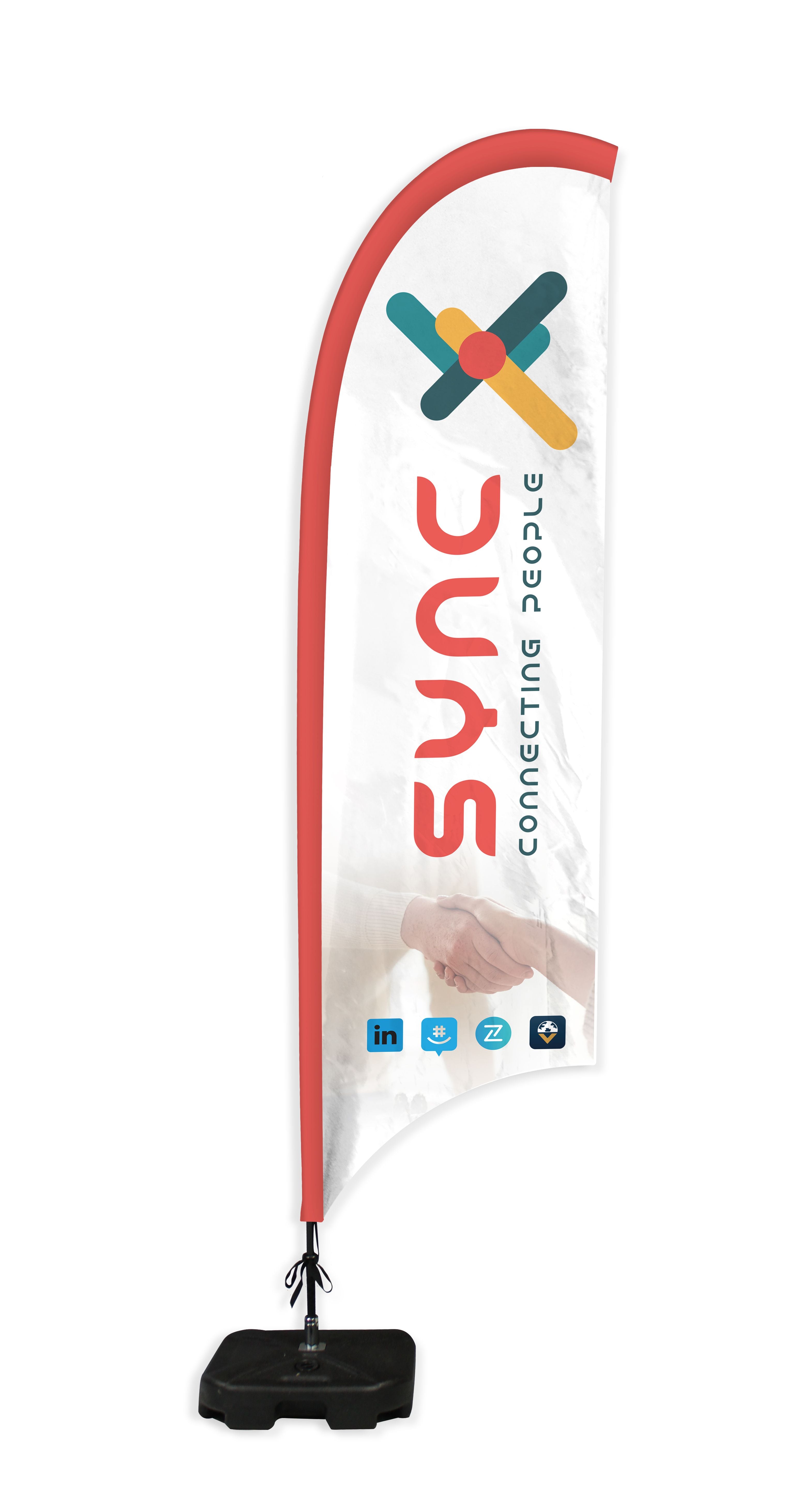 Printed Flag for Feather Flying Banner - Medium