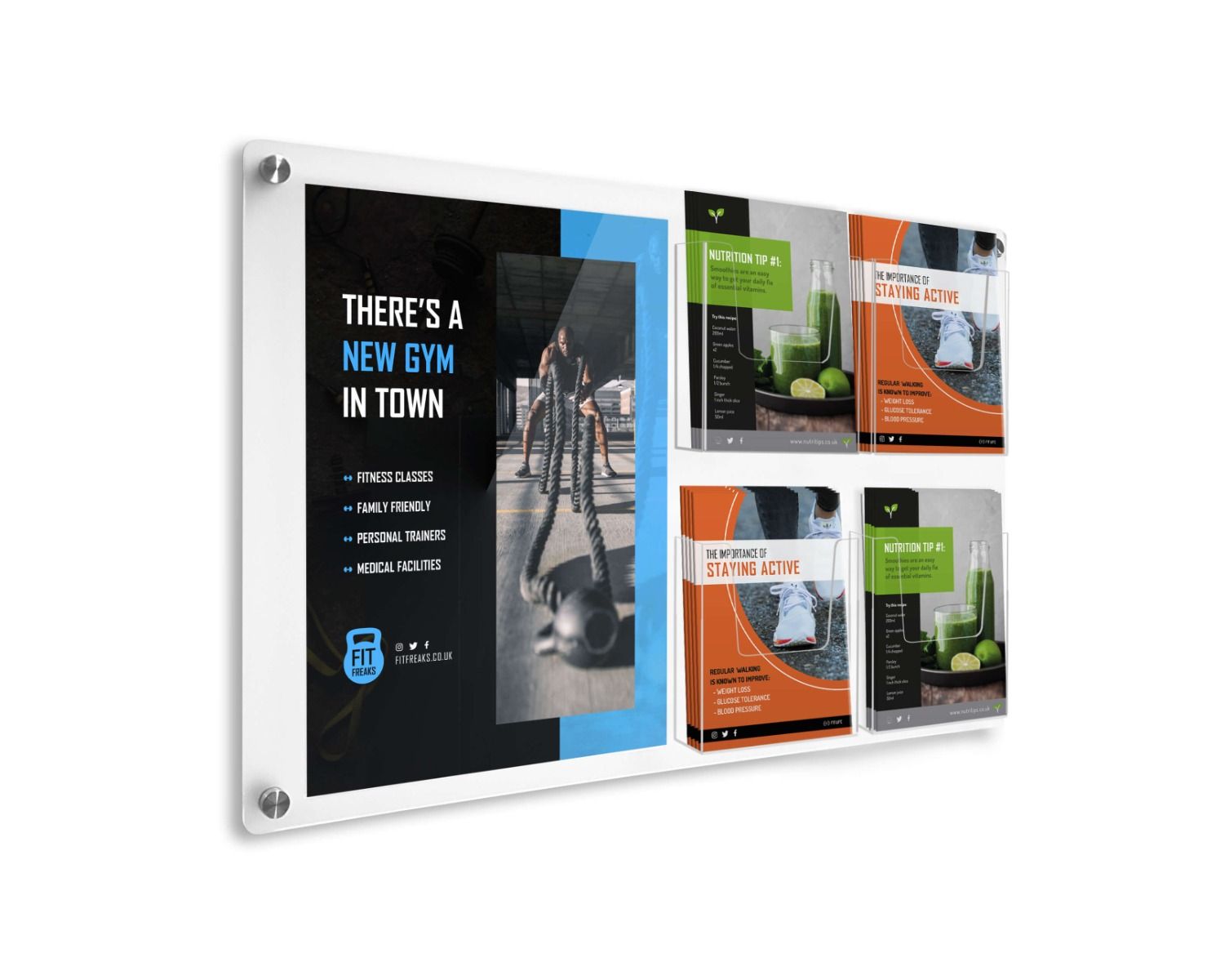Wall Mounted Information Displays