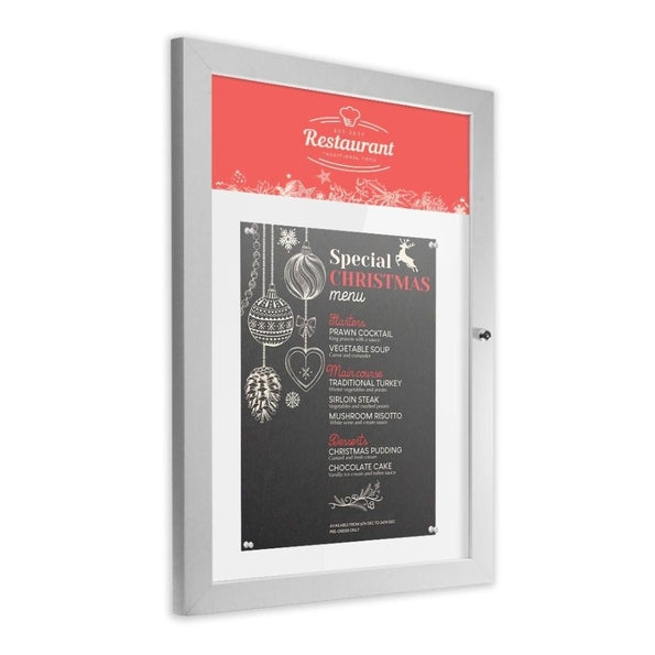 Illuminated Slimlok Menu Case