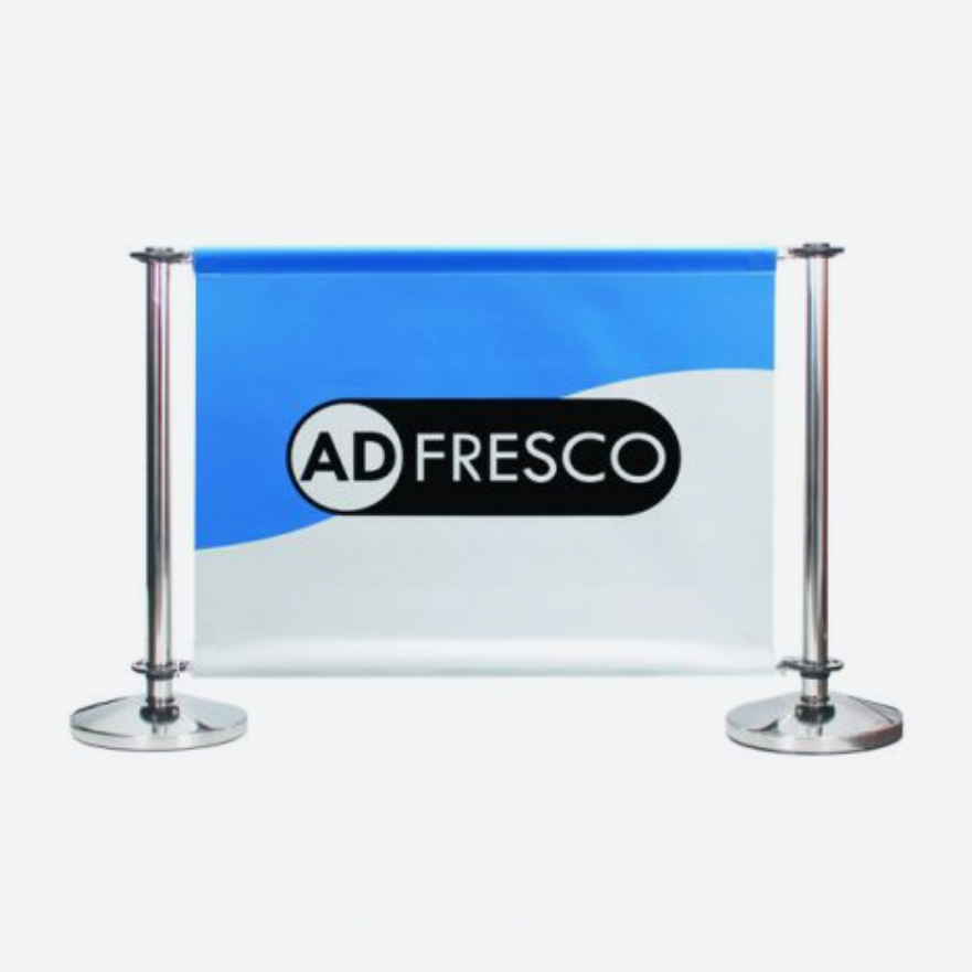Adfresco® Café Barrier - Kit 1 - One Section