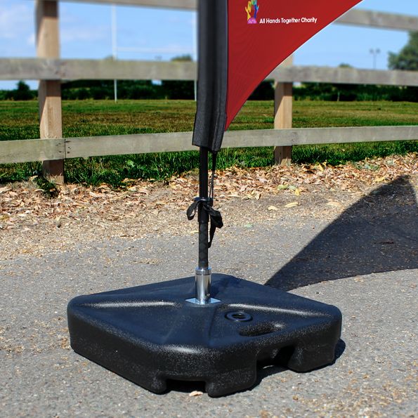 Large Tank Base with Spindle for Flying Banners - Signwaves
