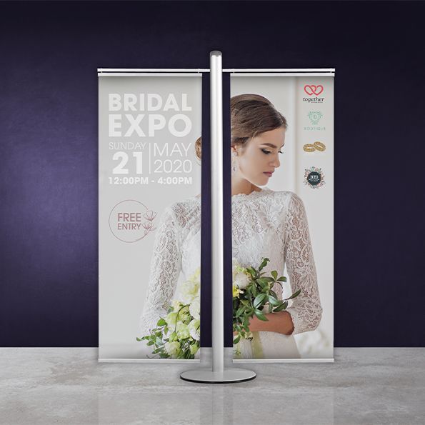 Modular Pole Display - Signwaves