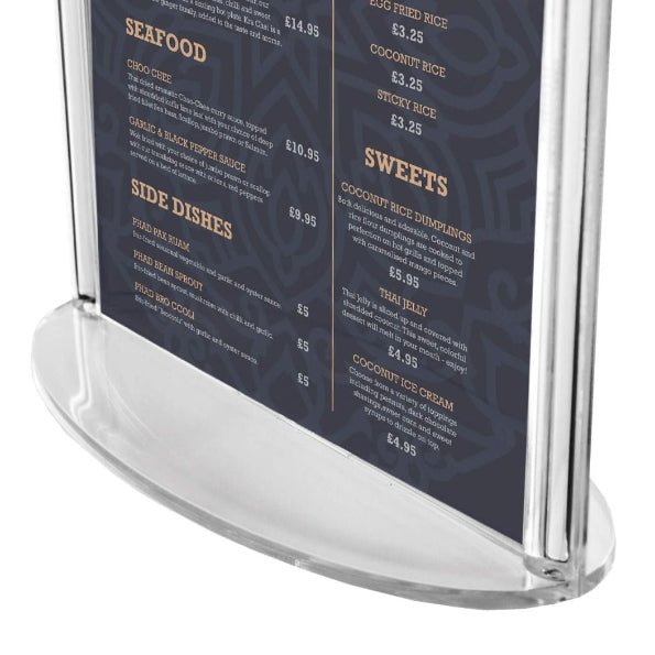 Overture Menu Holder - Signwaves