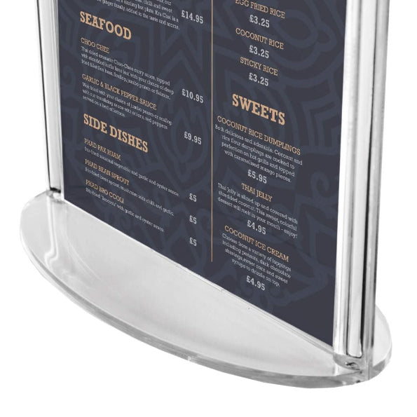 Overture Menu Holder