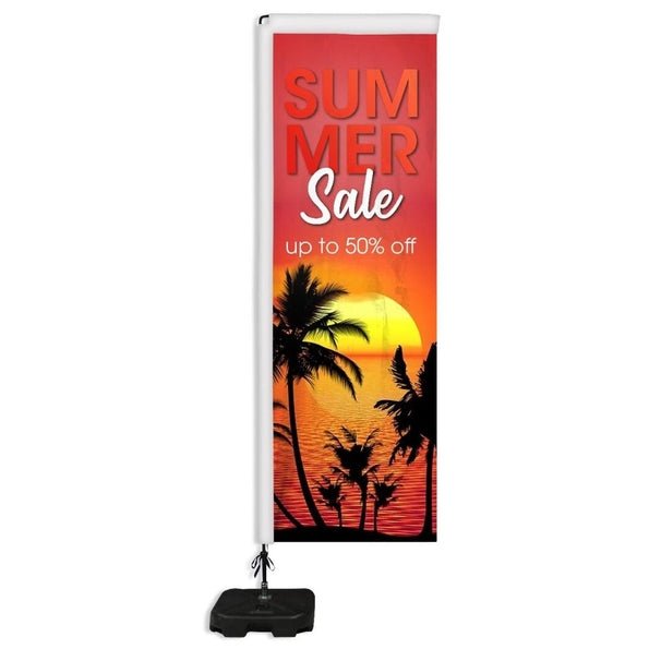 Printed Flag for Rectangle Flying Banner - Signwaves
