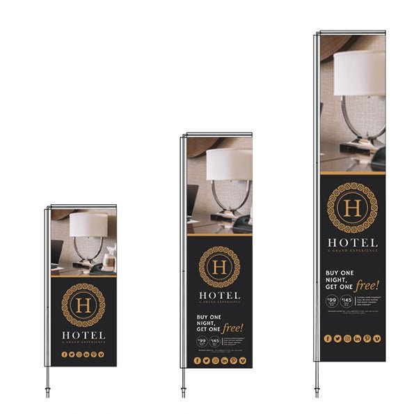 Rectangle Flying Banner - Signwaves