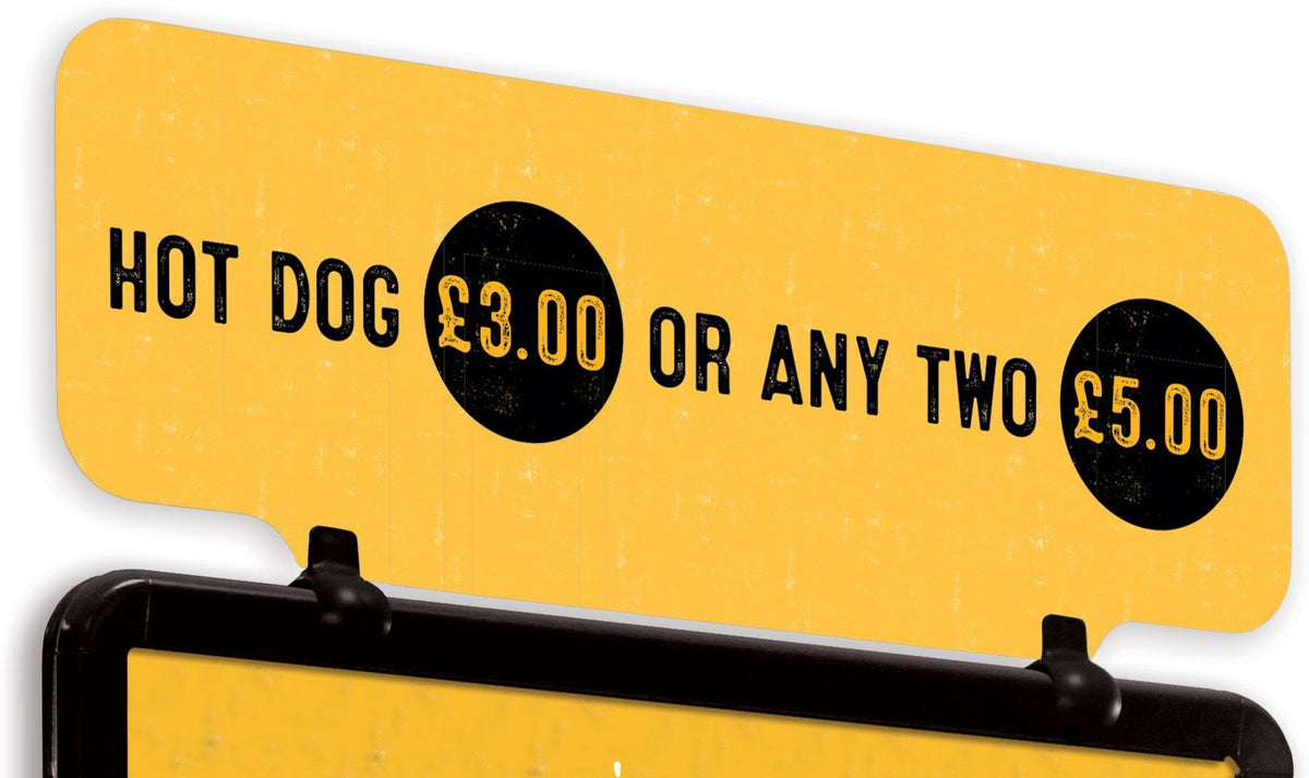 Tactical Header for A0 Sightmaster 3 - Signwaves