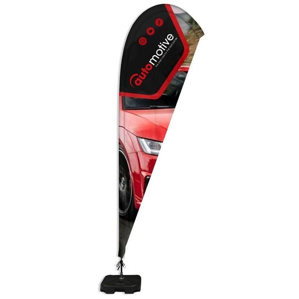 Teardrop Flying Banner - Signwaves