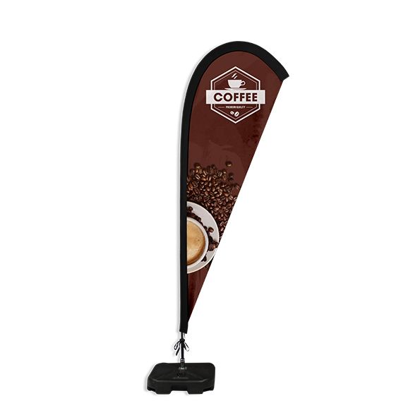 Teardrop Flying Banner