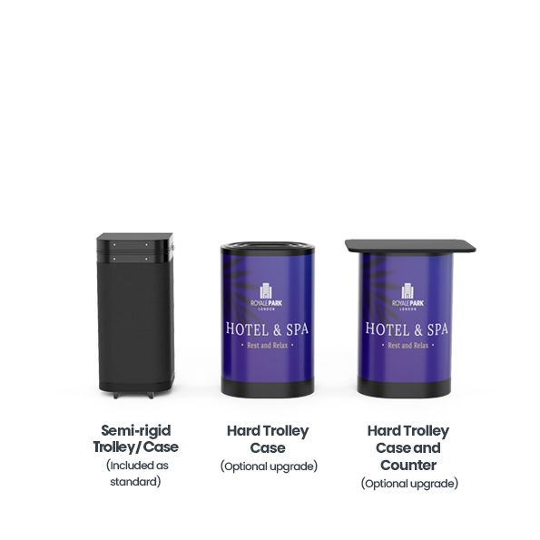 Hard Trolley Case Counter Top