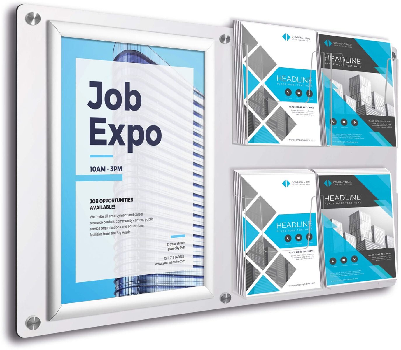 Wall Mounted Information Displays