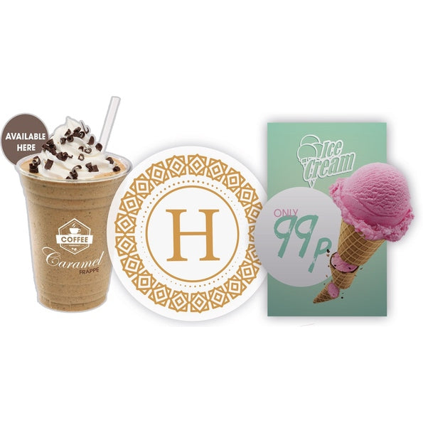 Stickers, Labels & Window Graphics