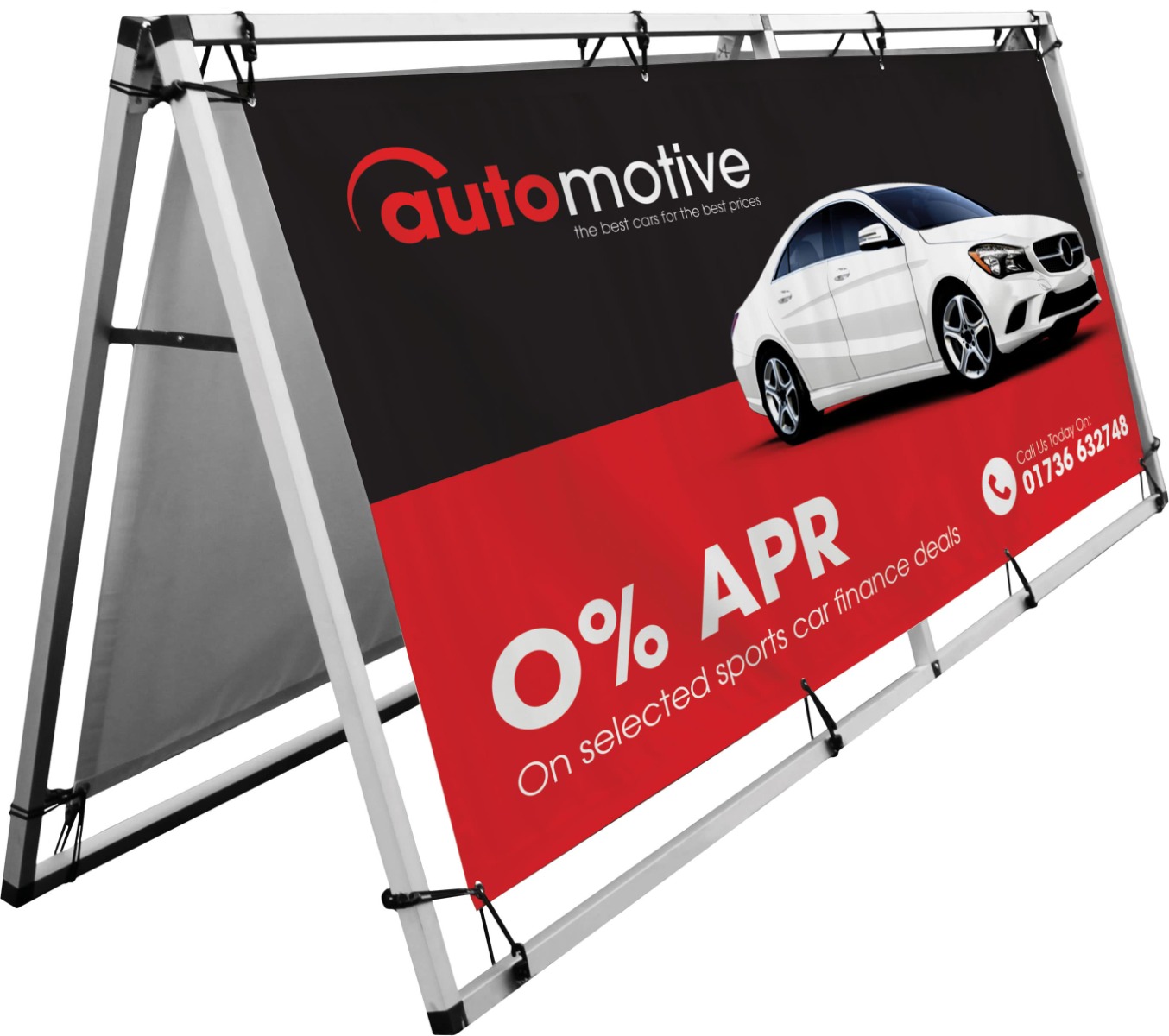 Banner frame discount