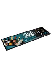 Bar Runner showing wine artwork