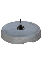 Concrete Base for Flying Banners