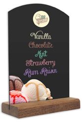CounterTable Top Chalkboard showing ice cream artwork