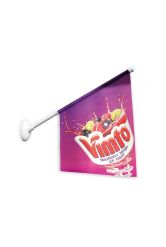 Noscrewz Flag Kit showing Vimto artwork