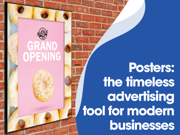 Posters: the timeless advertising tool for modern businesses