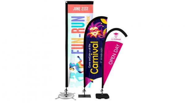 Flying Banners: Boost Business Visibility and Success with Exterior Signs