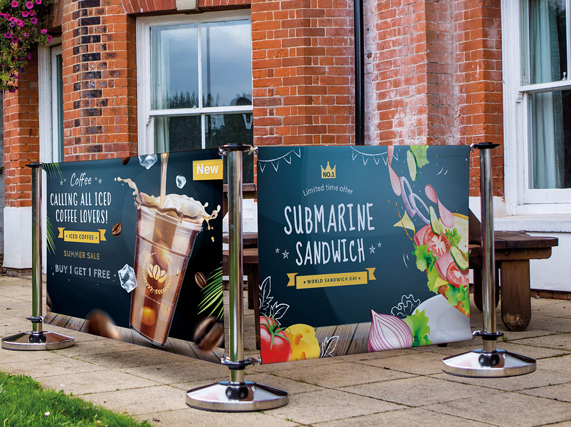 Signwaves sees demand rise for outdoor signs as Britain embraces alfresco dining